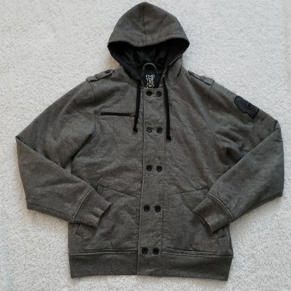 Empyre Men's Jacket Size M With Magnetic Fasteners
